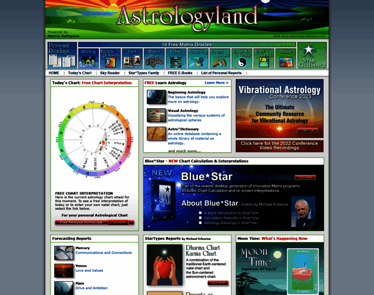 Astrologyland.com thumbnail
