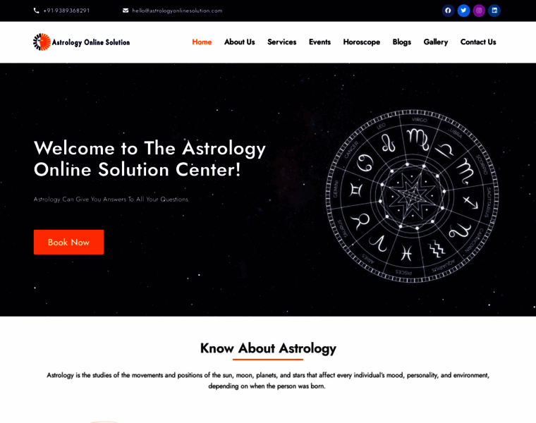 Astrologyonlinesolution.com thumbnail