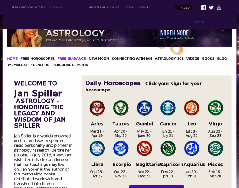 Astrologywithjanspiller.com thumbnail