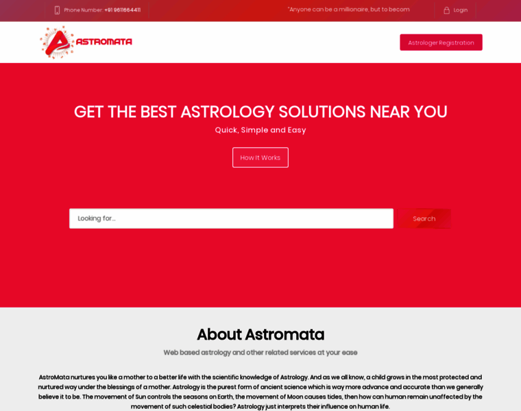 Astromata.com thumbnail