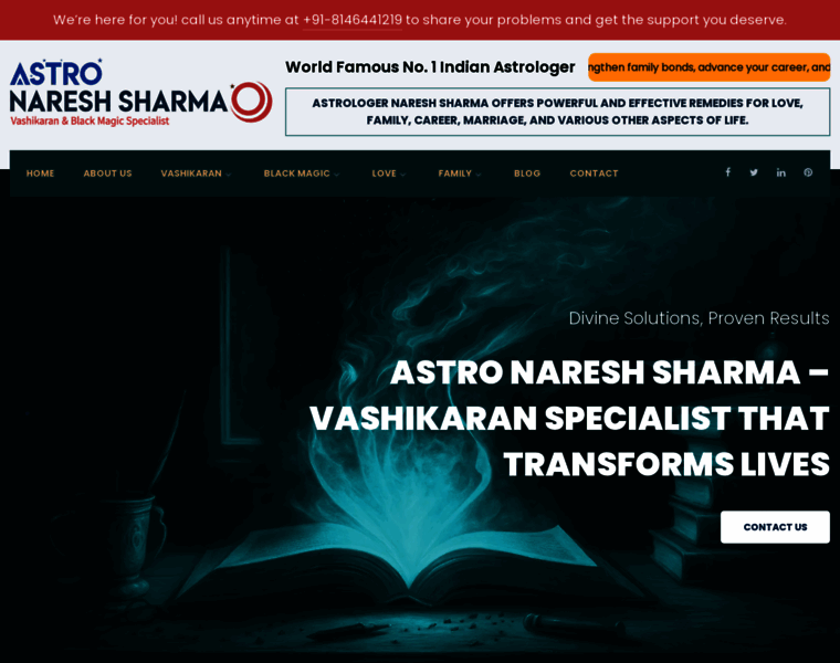 Astronareshsharma.com thumbnail