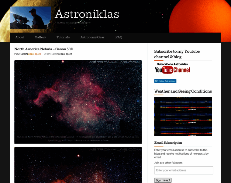 Astroniklas.com thumbnail