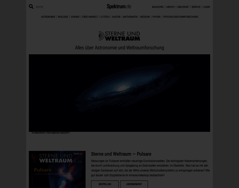 Astronomie-heute.de thumbnail
