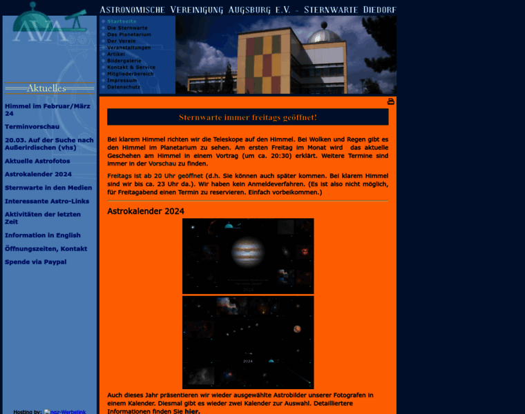 Astronomische-vereinigung-augsburg.de thumbnail