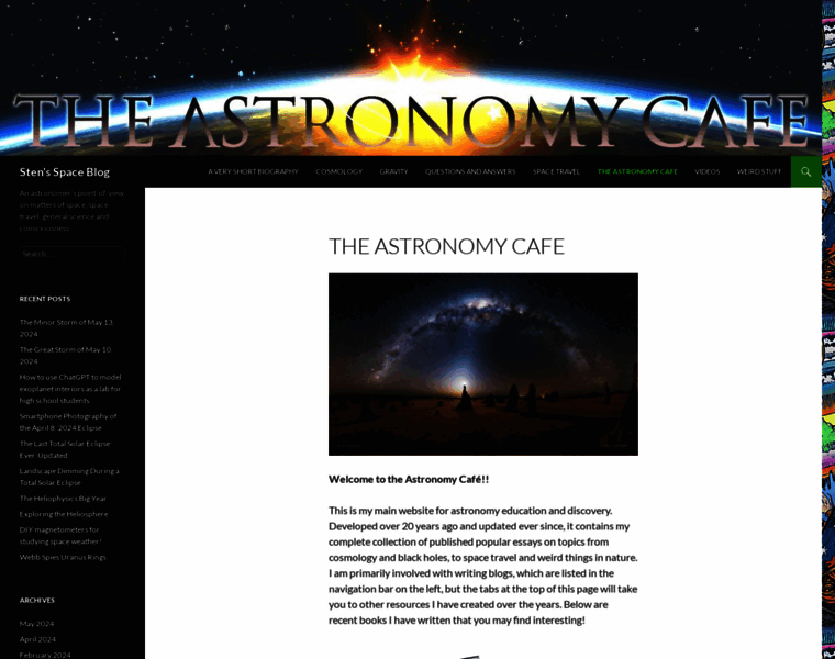 Astronomycafe.net thumbnail