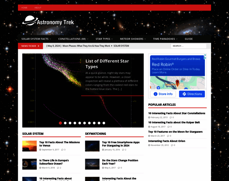 Astronomytrek.com thumbnail