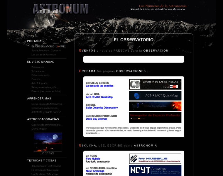 Astronum.net thumbnail