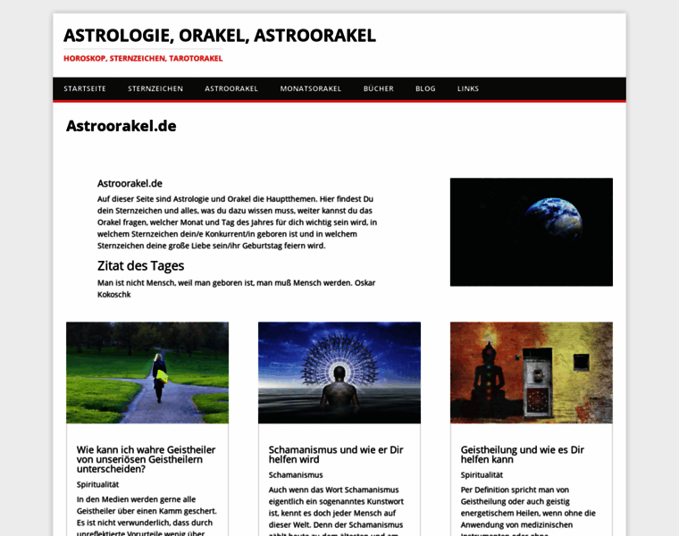 Astroorakel.de thumbnail
