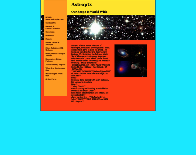 Astroptx.com thumbnail