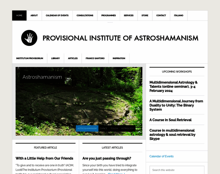 Astroshamanism.org thumbnail