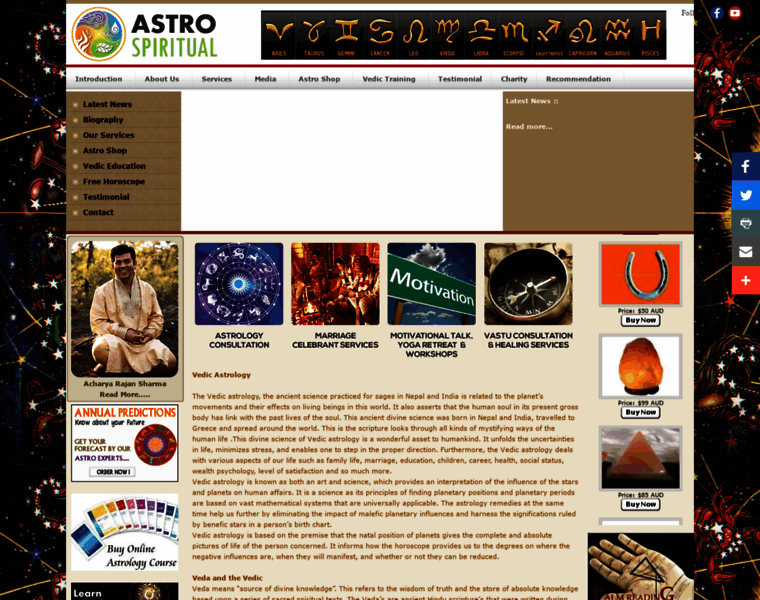 Astrospiritual.com.au thumbnail