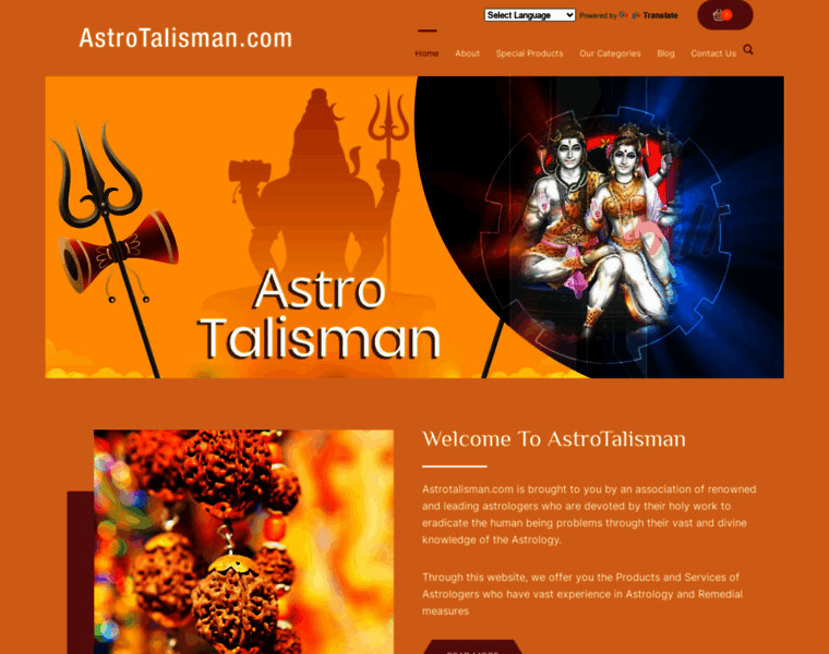 Astrotalisman.com thumbnail
