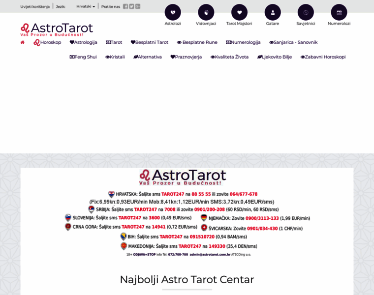 Astrotarot.com.hr thumbnail
