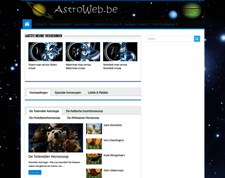 Astroweb.be thumbnail