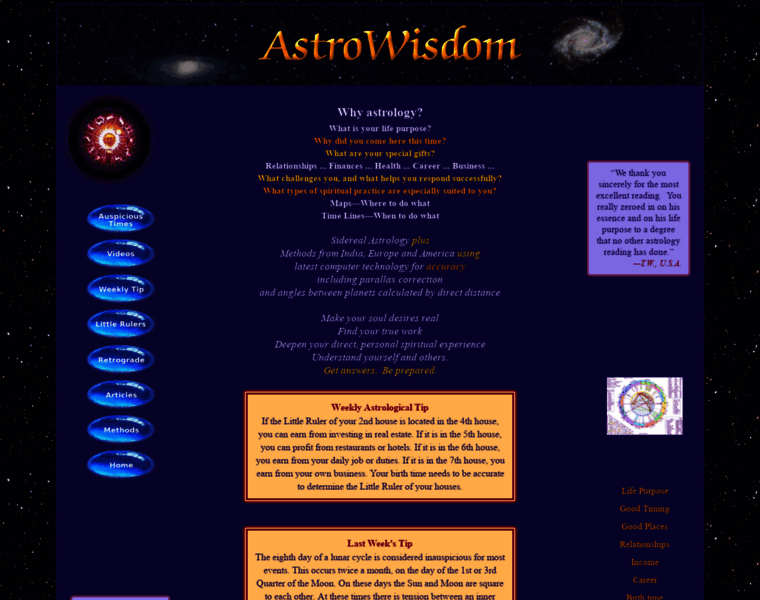 Astrowisdom.net thumbnail