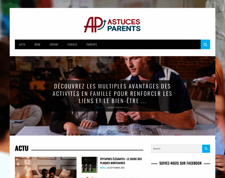Astuces-parents.com thumbnail
