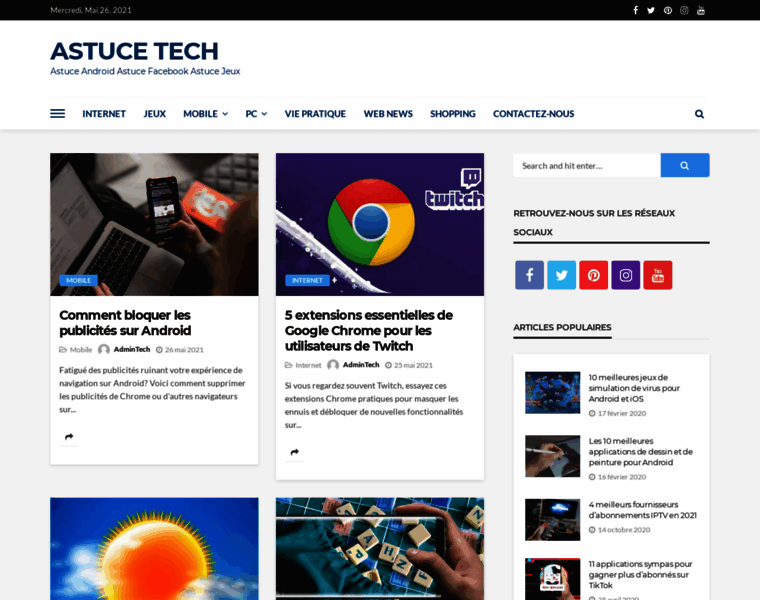 Astucetech.com thumbnail