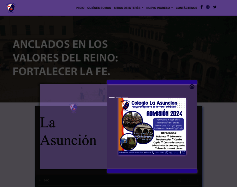 Asuncion.edu.sv thumbnail