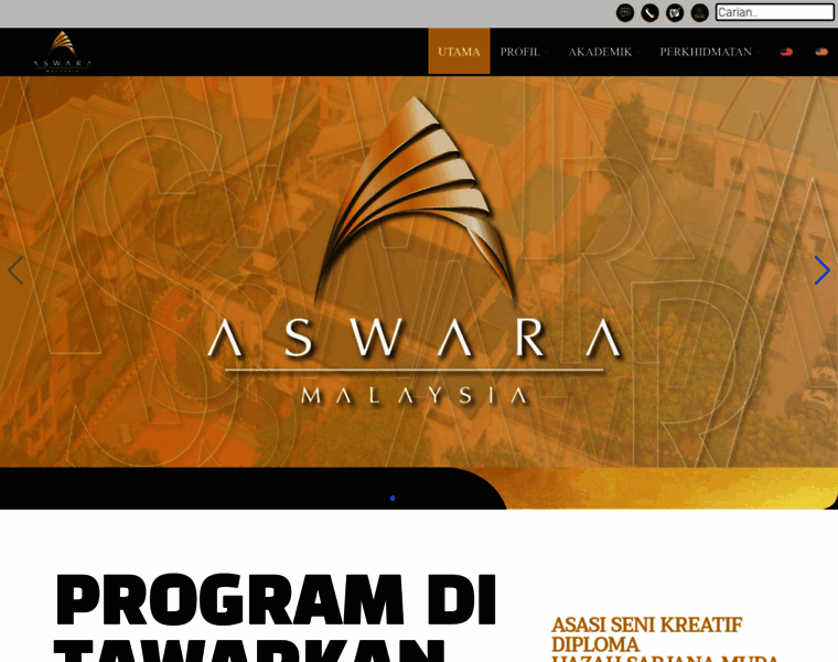 Aswara.edu.my thumbnail