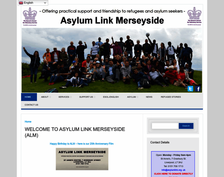 Asylumlink.org.uk thumbnail