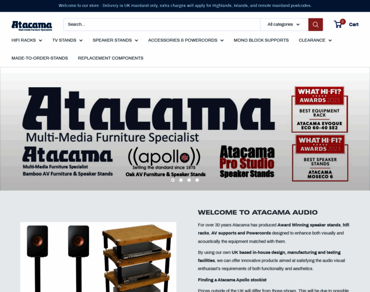Atacama-audio.co.uk thumbnail