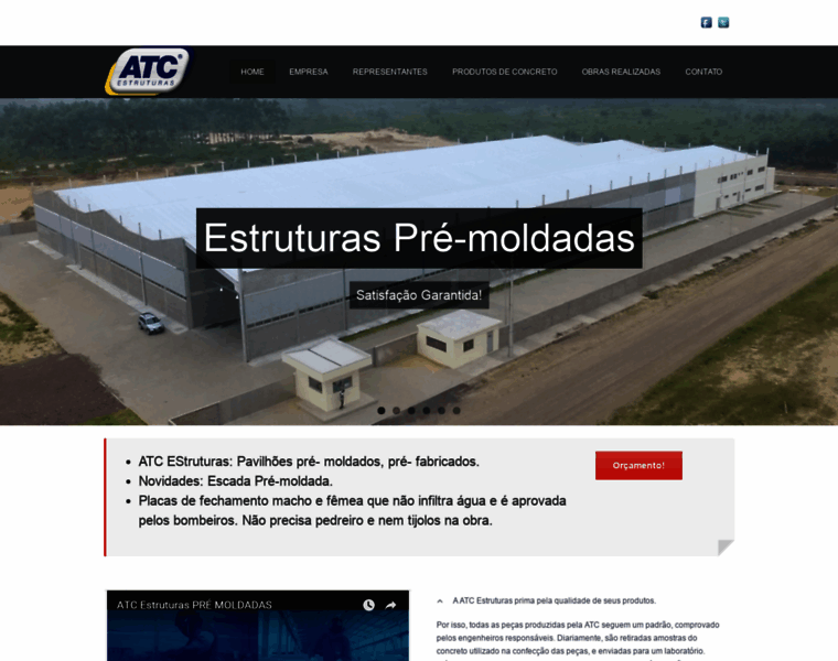 Atcestruturas.com.br thumbnail
