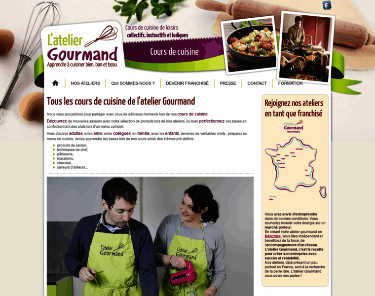 Atelier-gourmand.fr thumbnail