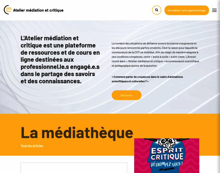 Atelier-mediation-critique.com thumbnail