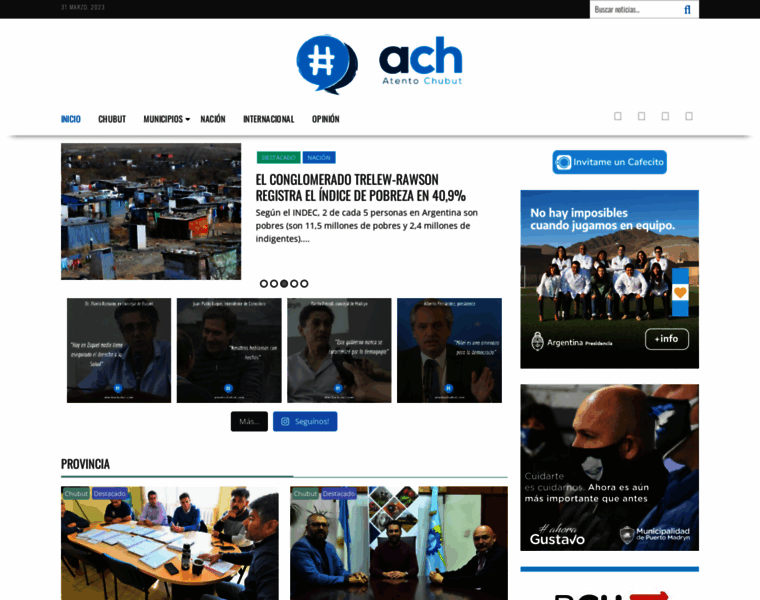 Atentochubut.com thumbnail