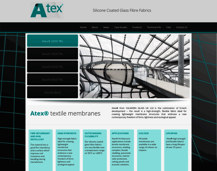 Atex-membranes.com thumbnail