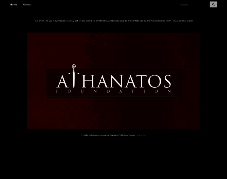 Athanatosministries.org thumbnail