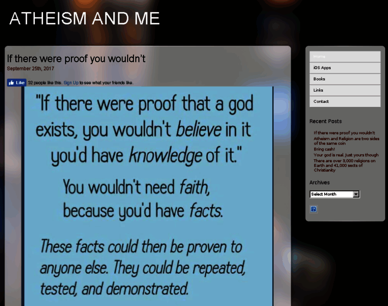 Atheismandme.com thumbnail