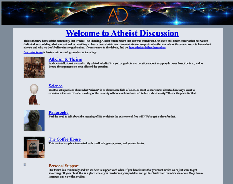Atheistdiscussion.org thumbnail