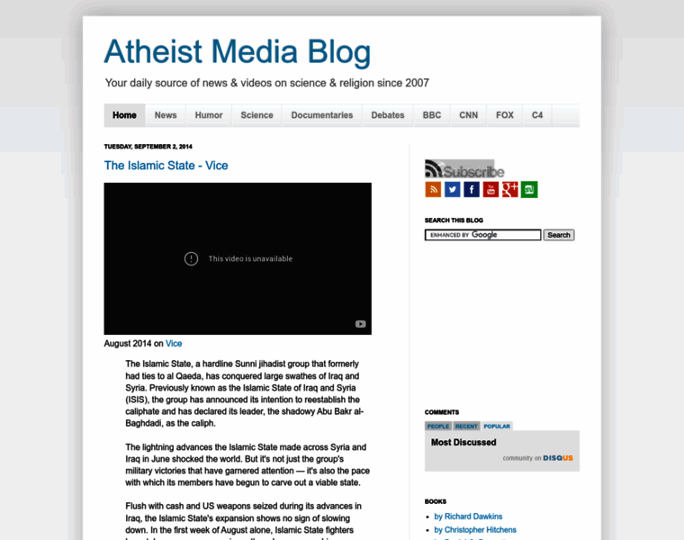 Atheistmedia.com thumbnail