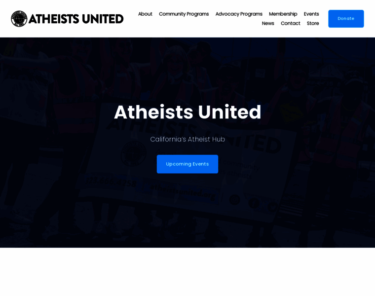 Atheistsunited.org thumbnail