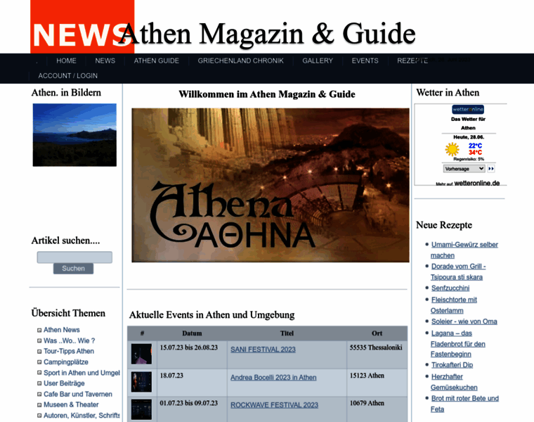Athen-magazin.info thumbnail