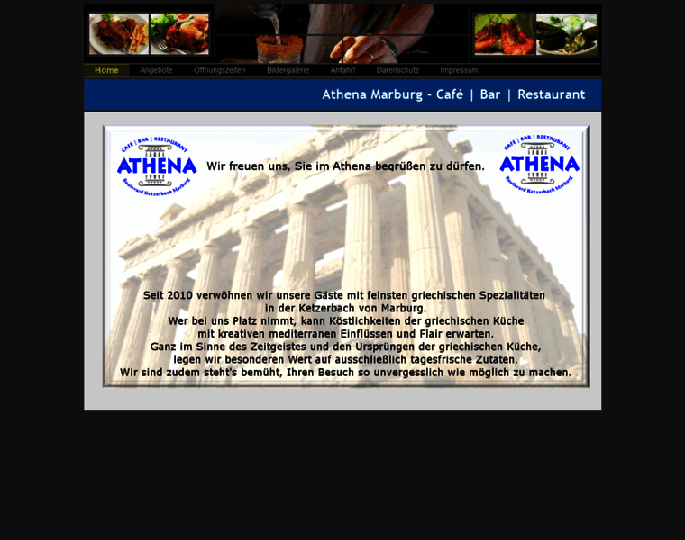 Athena-marburg.de thumbnail