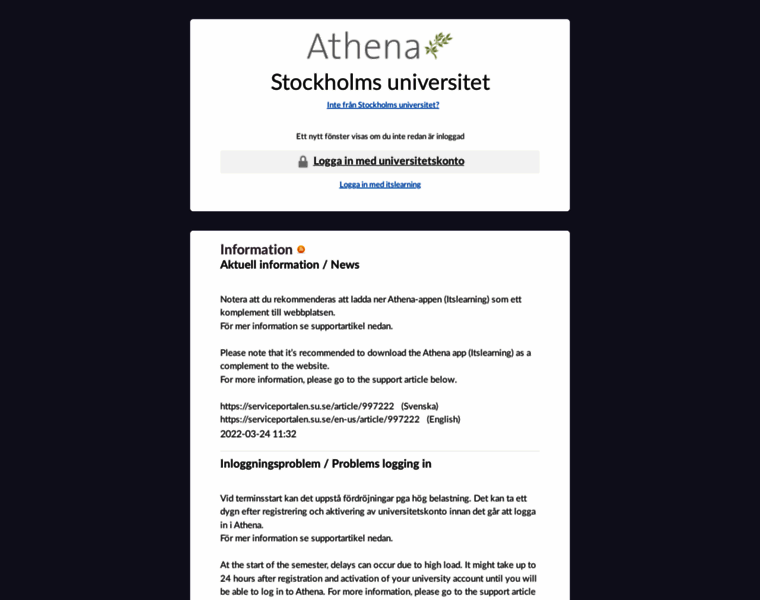 Athena.itslearning.com thumbnail