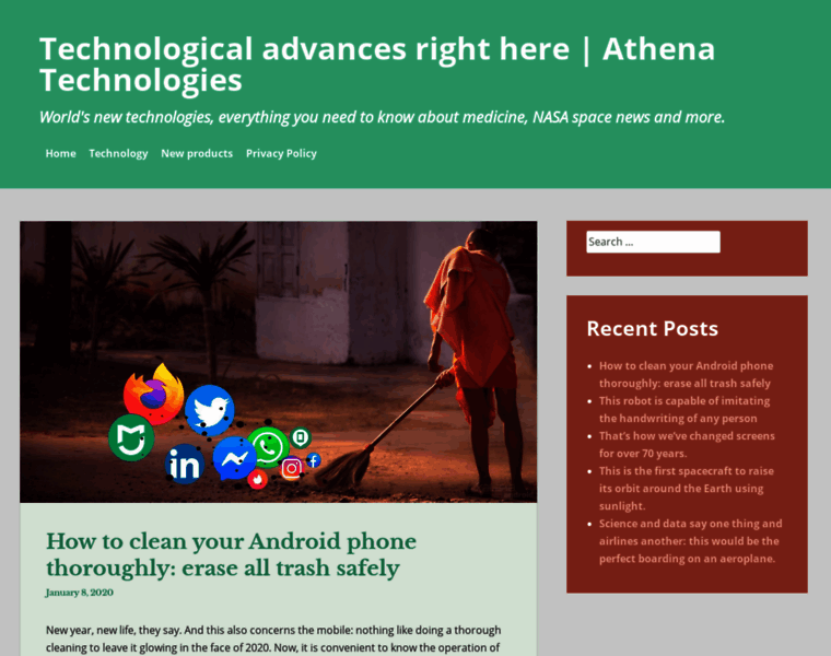 Athenatech.us thumbnail