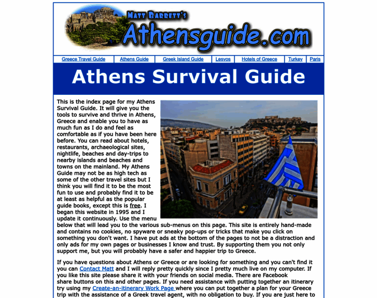 Athensguide.com thumbnail