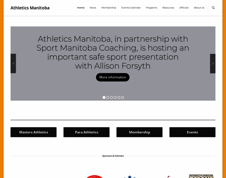 Athleticsmanitoba.com thumbnail