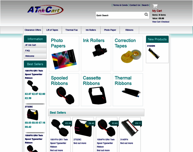 Atinkcart.co.uk thumbnail