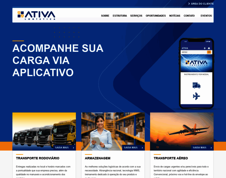 Ativatransportes.com.br thumbnail