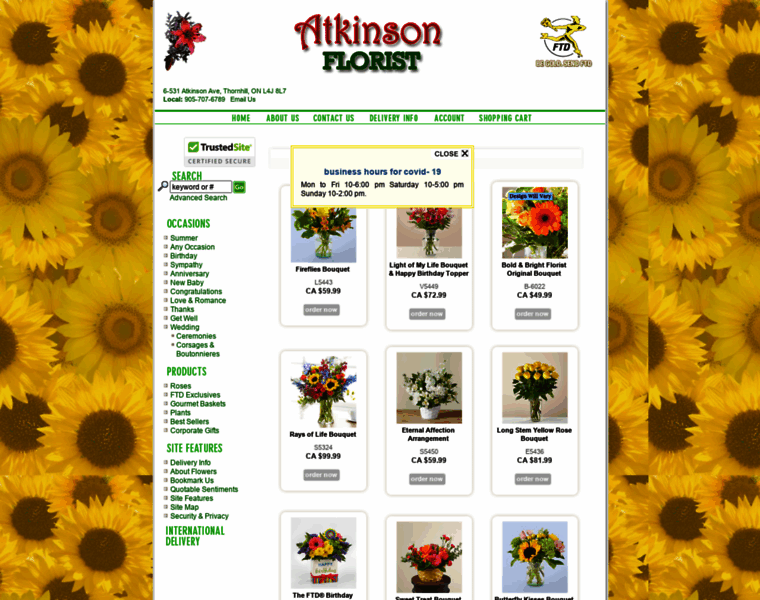 Atkinsonflowers.ca thumbnail