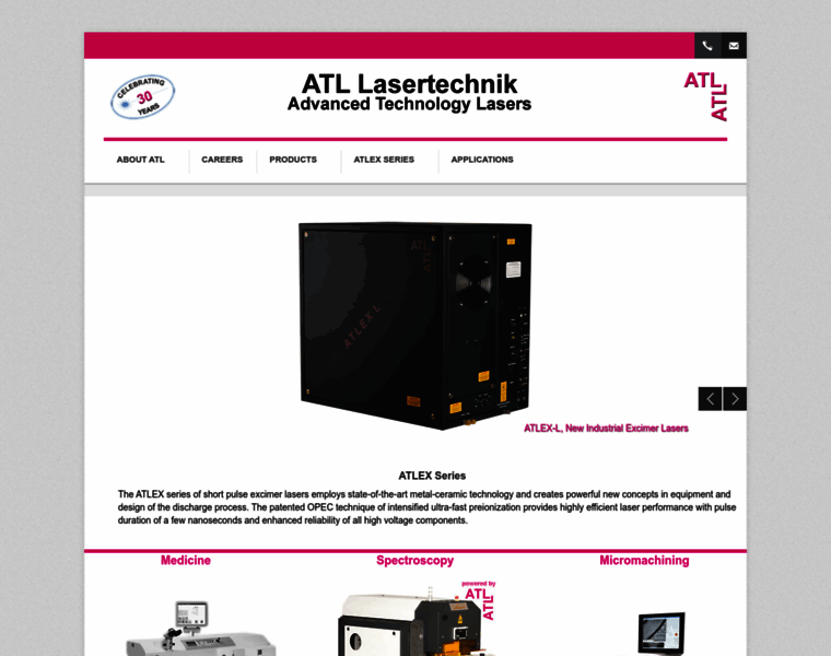 Atl-laser.de thumbnail