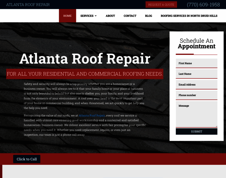Atlanta-roofrepair.com thumbnail