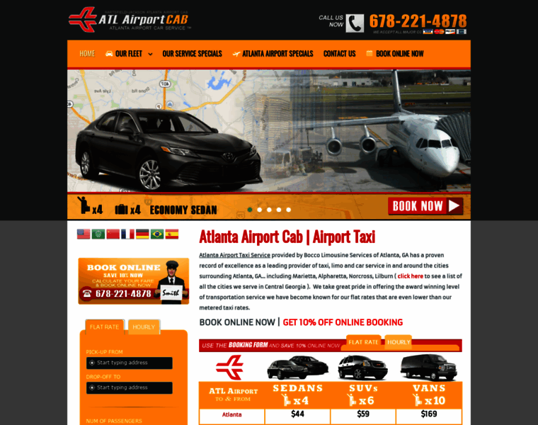 Atlantaairportcab.com thumbnail