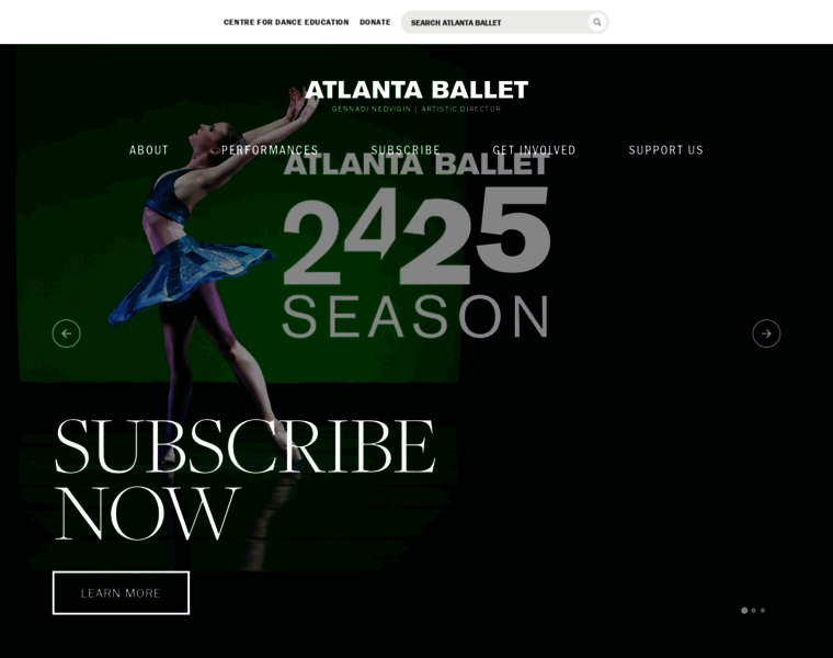 Atlantaballet.com thumbnail