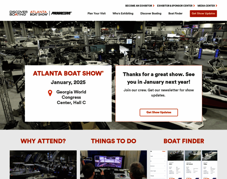 Atlantaboatshow.com thumbnail