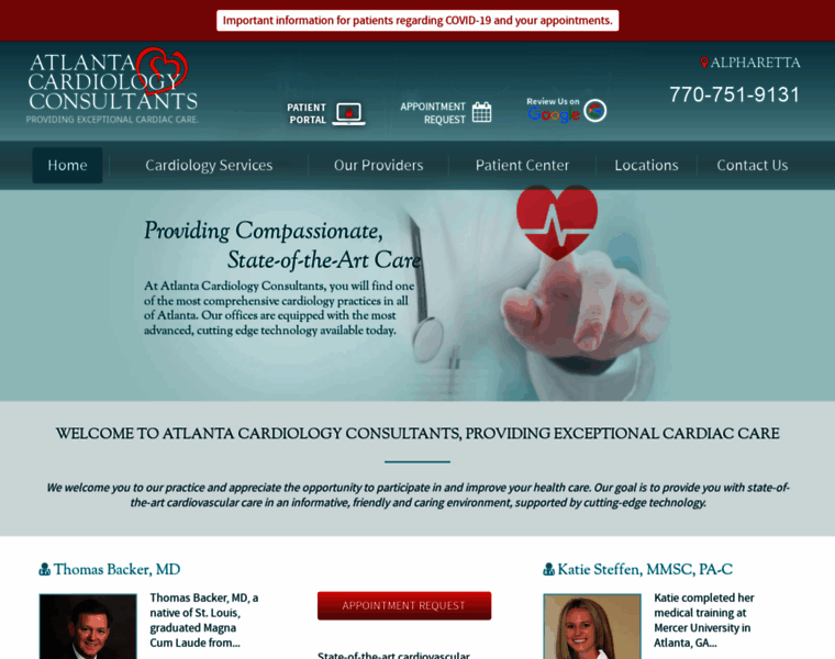 Atlantacardiologyconsultants.com thumbnail
